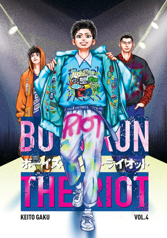 Boys Run the Riot Vol. 3 English Manga Paperback book cover