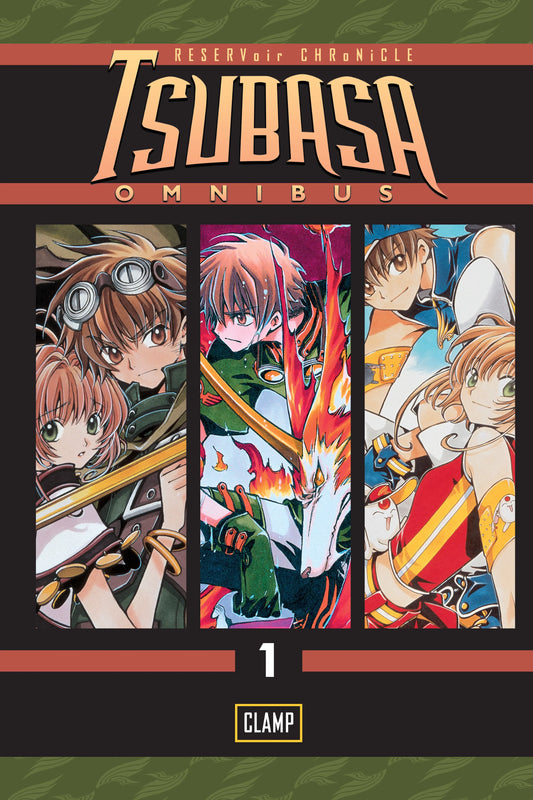 Tsubasa Omnibus Vol. 1 English Manga Paperback book cover