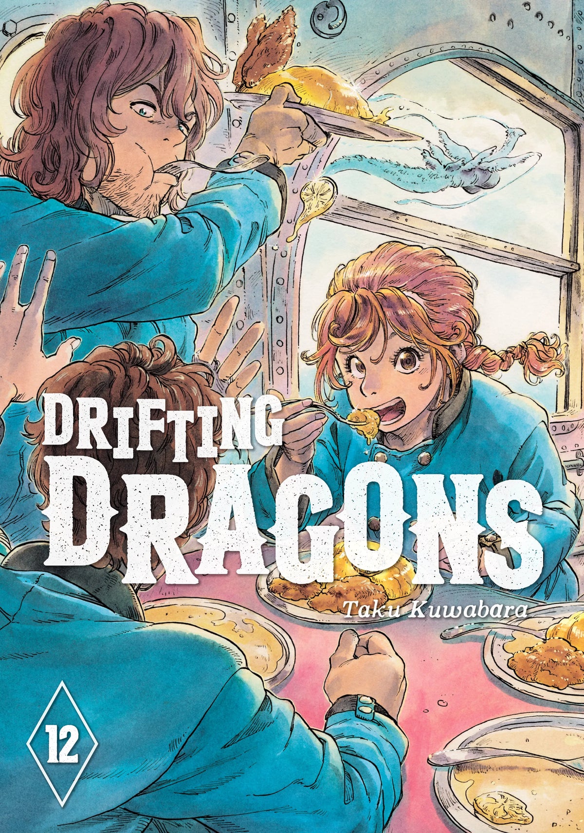 Drifting Dragons Vol. 11 English Manga Paperback book cover