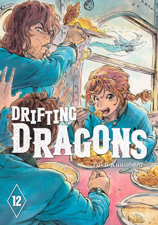 Drifting Dragons Vol. 11 English Manga Paperback book cover