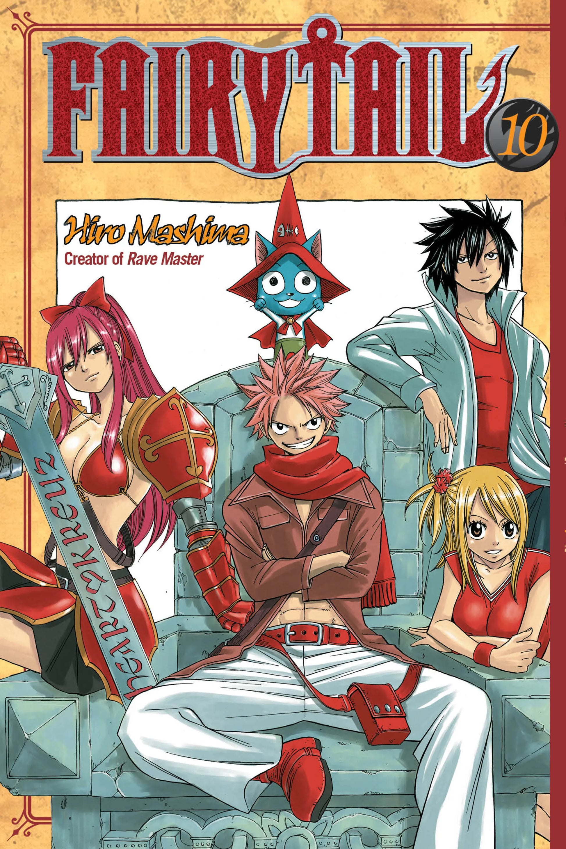 FAIRY TAIL Vol. 9 English Manga Paperback book cover