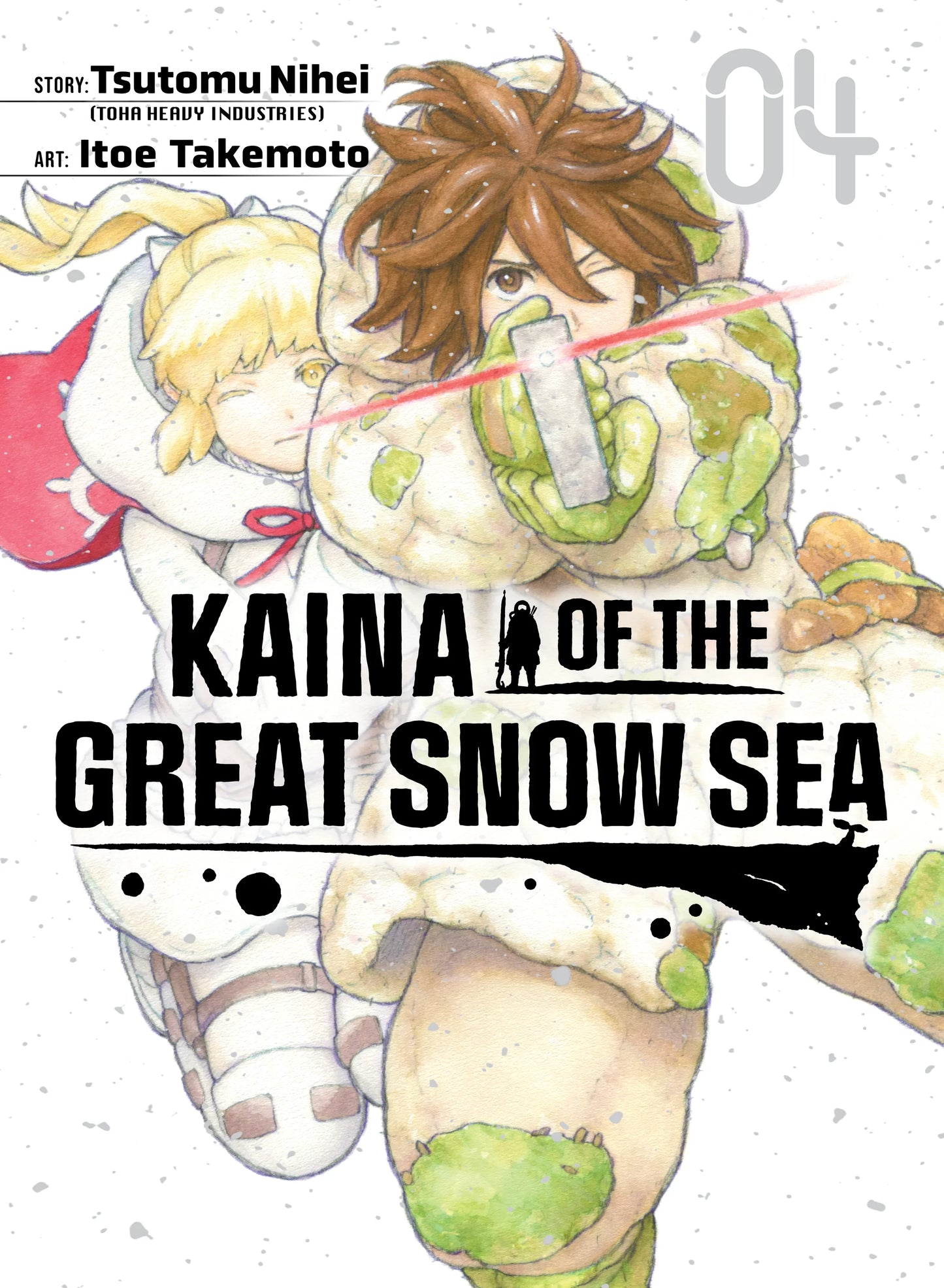 Kaina of the Great Snow Sea Vol. 3 English Manga Paperback book cover
