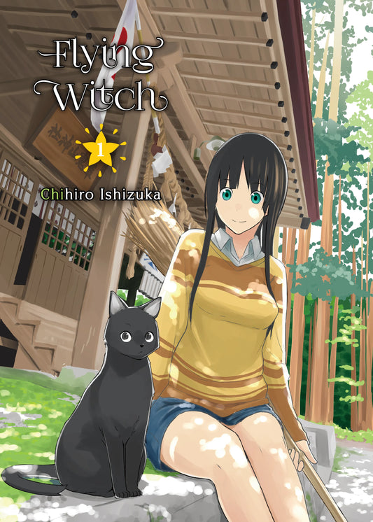 Flying Witch Vol. 1 English Manga Paperback book cover