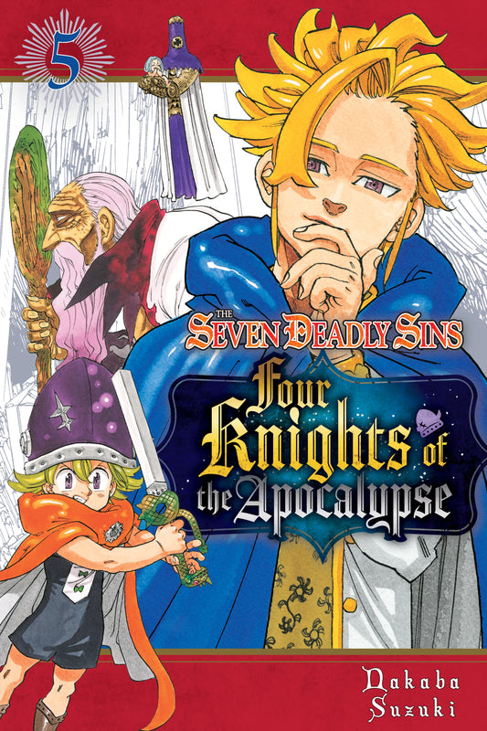 The Seven Deadly Sins: Four Knights of the Apocalypse Vol. 4 English Manga Paperback book cover