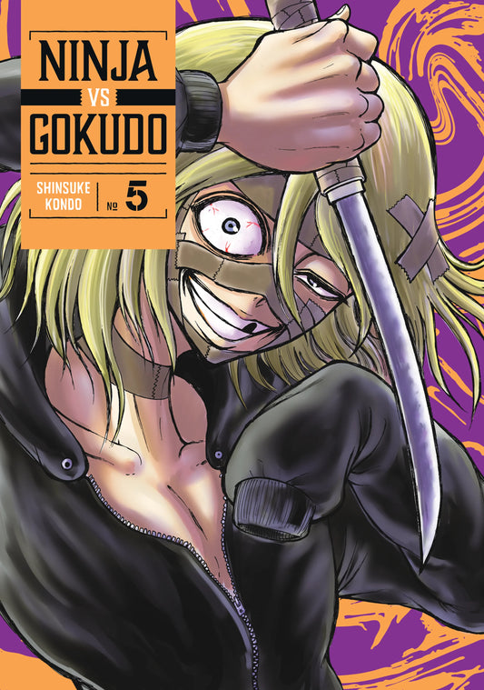 Ninja Vs. Gokudo Vol. 4 English Manga Paperback book cover