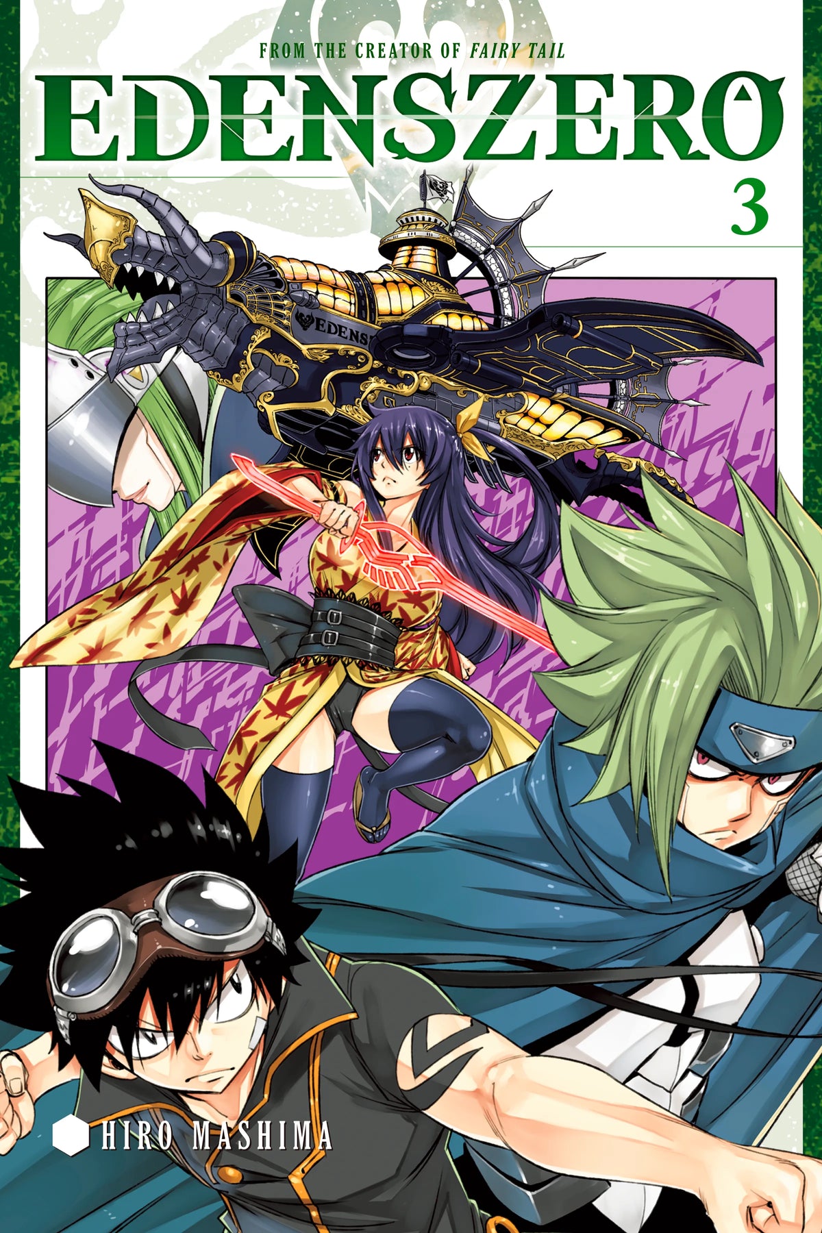 EDENS ZERO Vol. 2 English Manga Paperback book cover