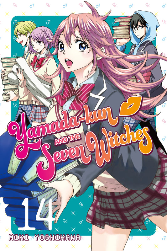Yamada-kun and the Seven Witches Vol. 13 English Manga Paperback book cover