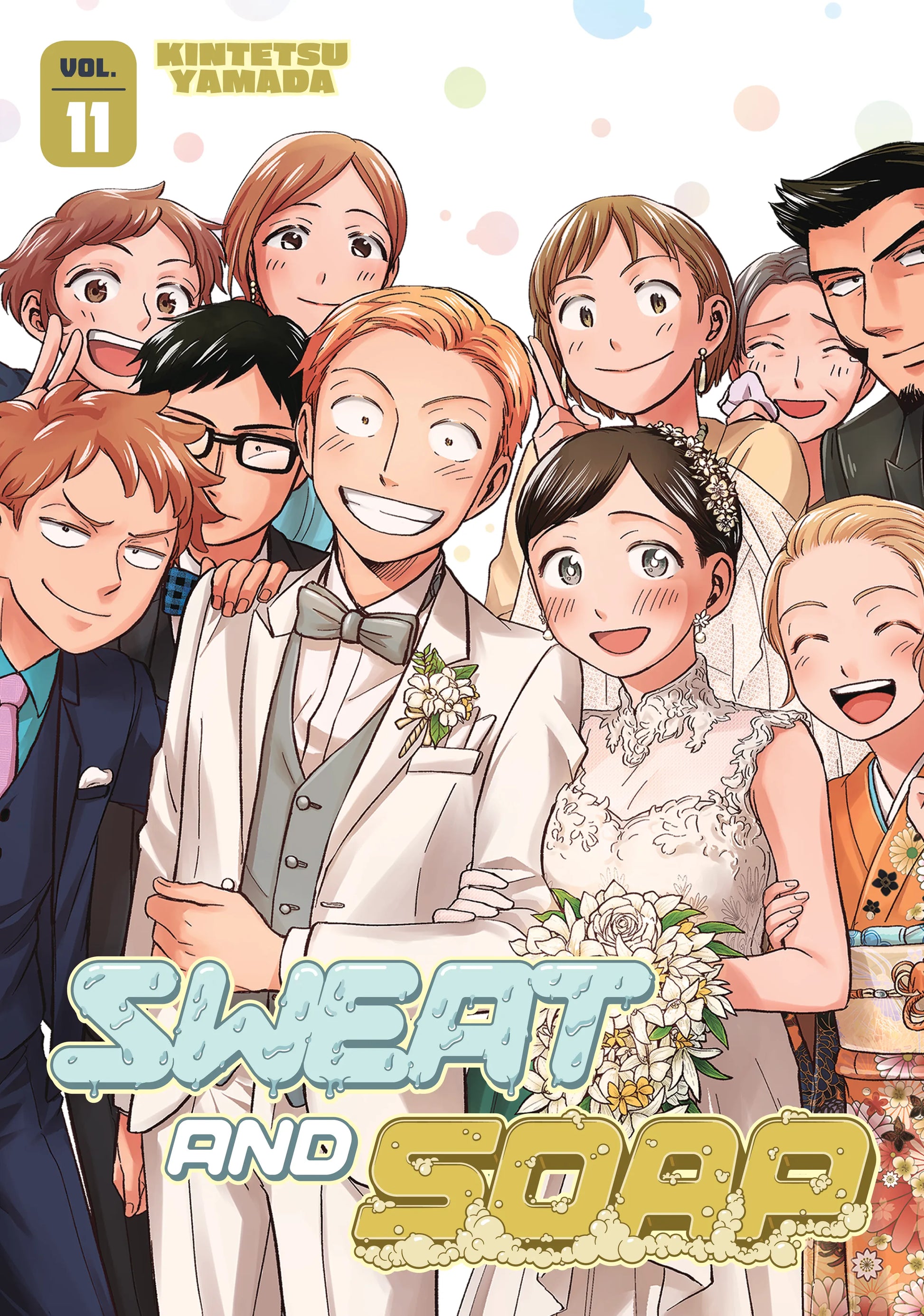 Sweat and Soap Vol. 10 English Manga Paperback book cover