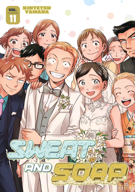 Sweat and Soap Vol. 10 English Manga Paperback book cover