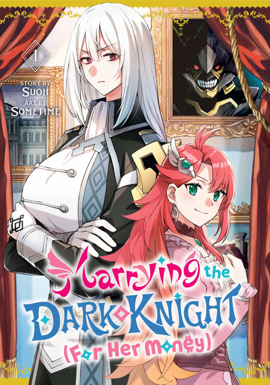 Marrying the Dark Knight (For Her Money) Vol. 1 English Manga Paperback book cover