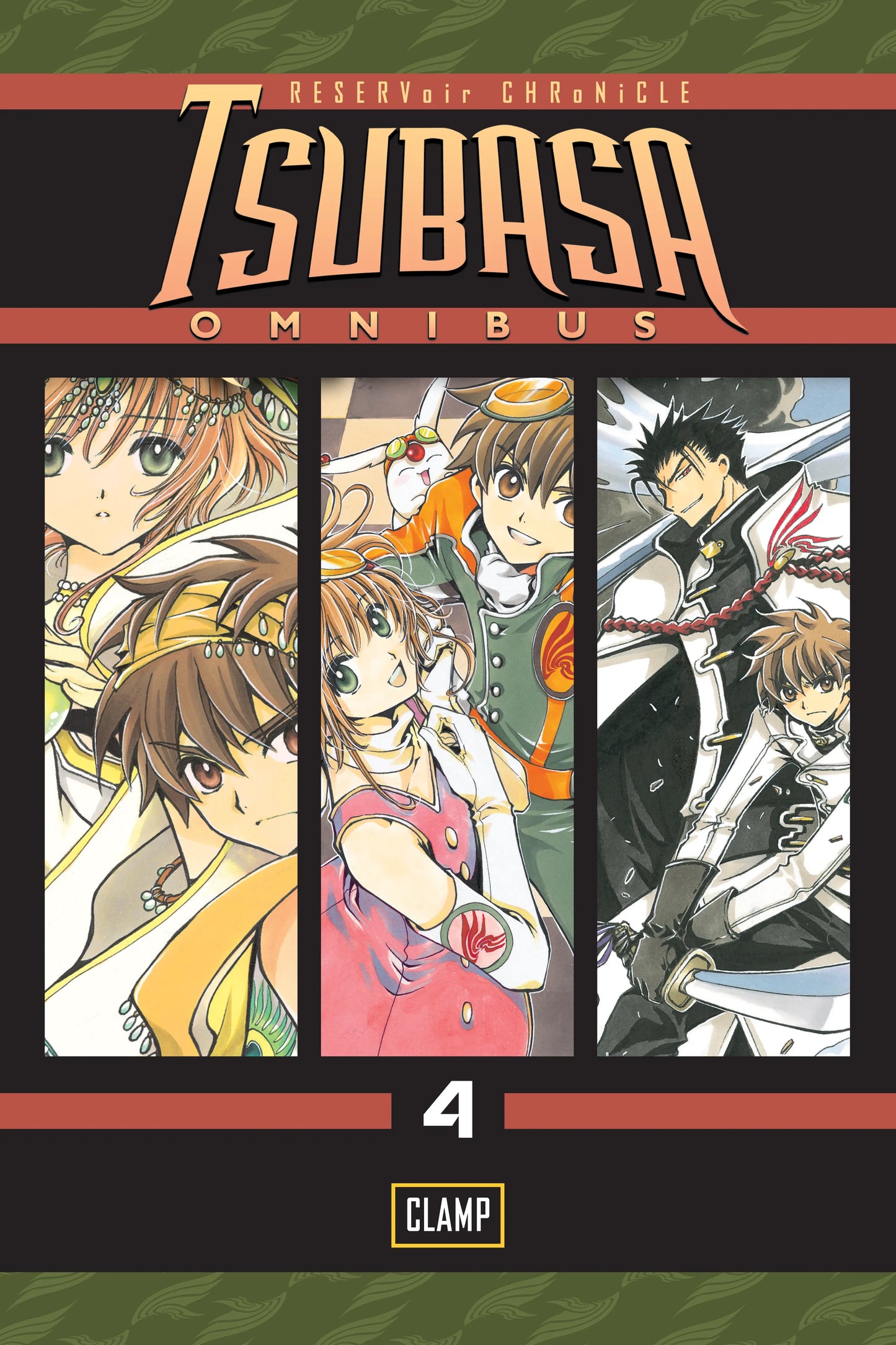 Tsubasa Omnibus Vol. 3 English Manga Paperback book cover
