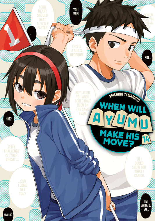 When Will Ayumu Make His Move? Vol. 13 English Manga Paperback book cover