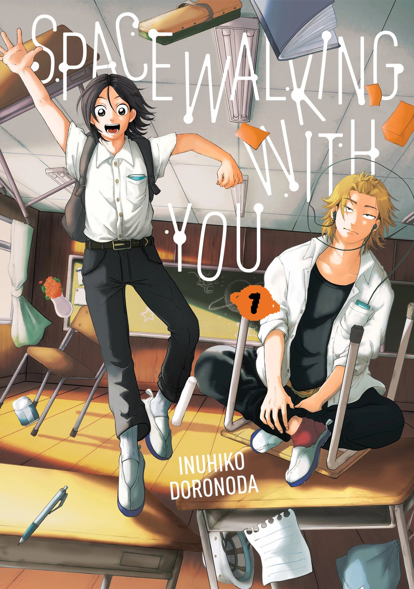 Spacewalking With You Vol. 1 English Manga Paperback book cover