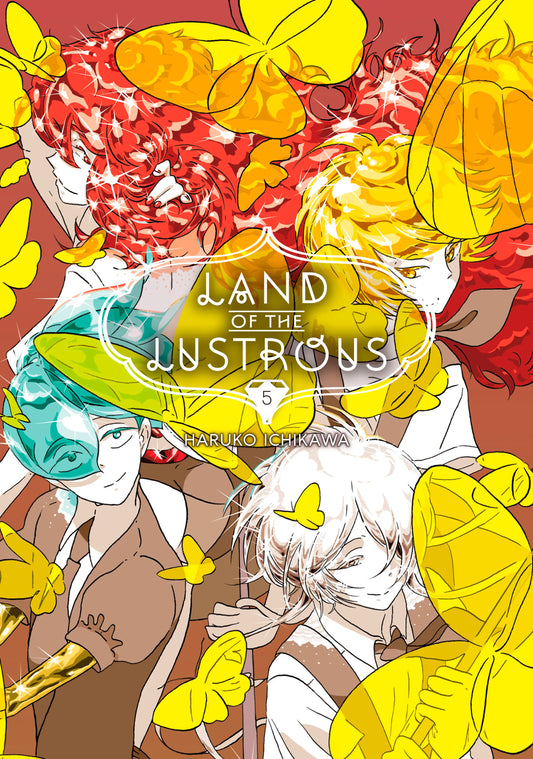 Land of the Lustrous Vol. 4 English Manga Paperback book cover