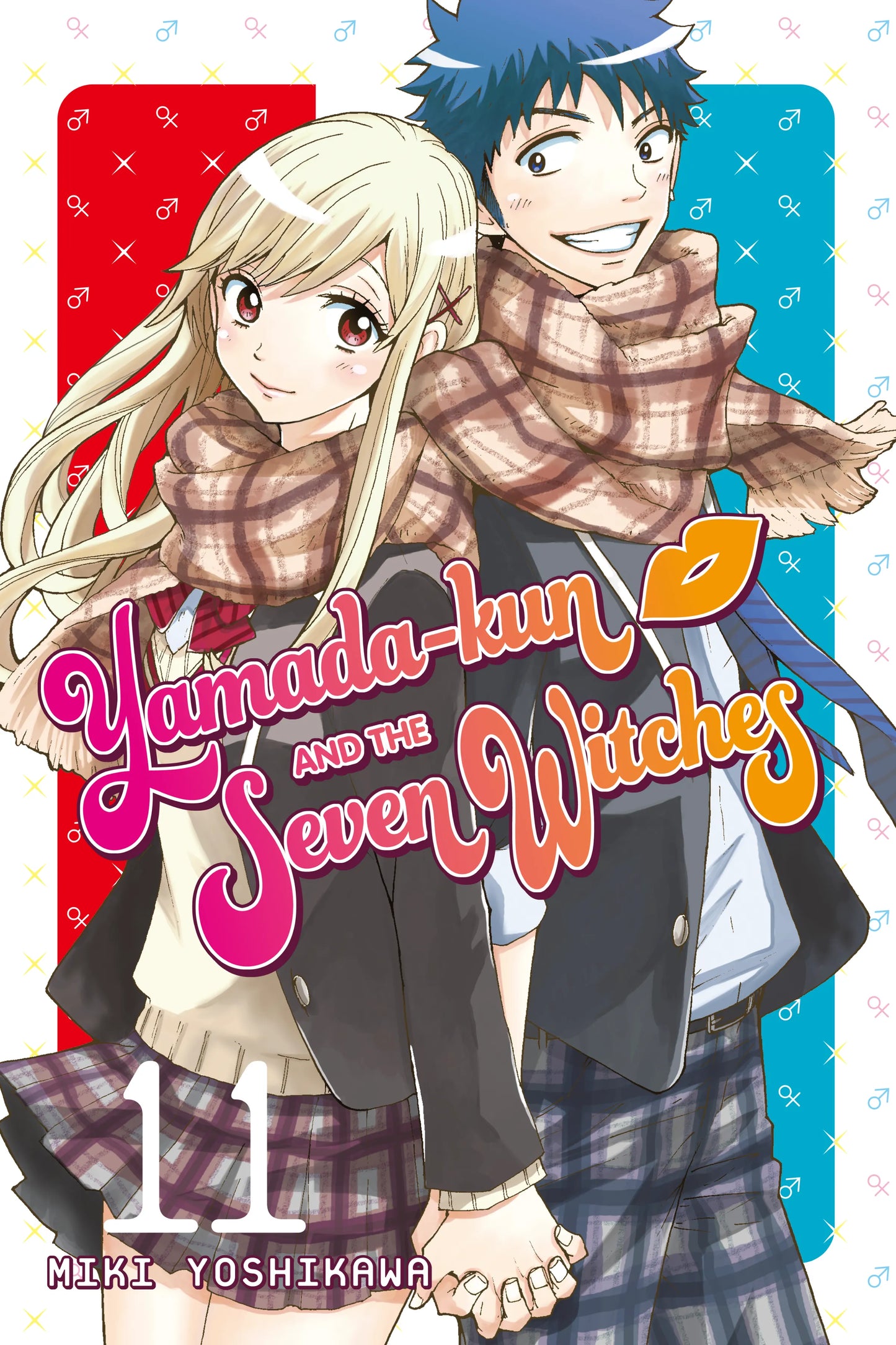 Yamada-kun and the Seven Witches Vol. 10 English Manga Paperback book cover