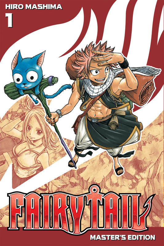 FAIRY TAIL Master's Edition Vol. 1 English Manga Paperback book cover