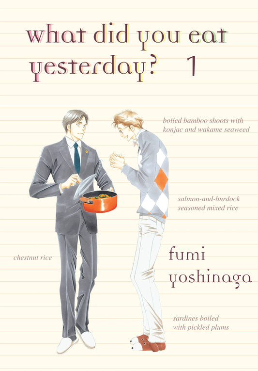 What Did You Eat Yesterday? Vol. 1 English Manga Paperback book cover