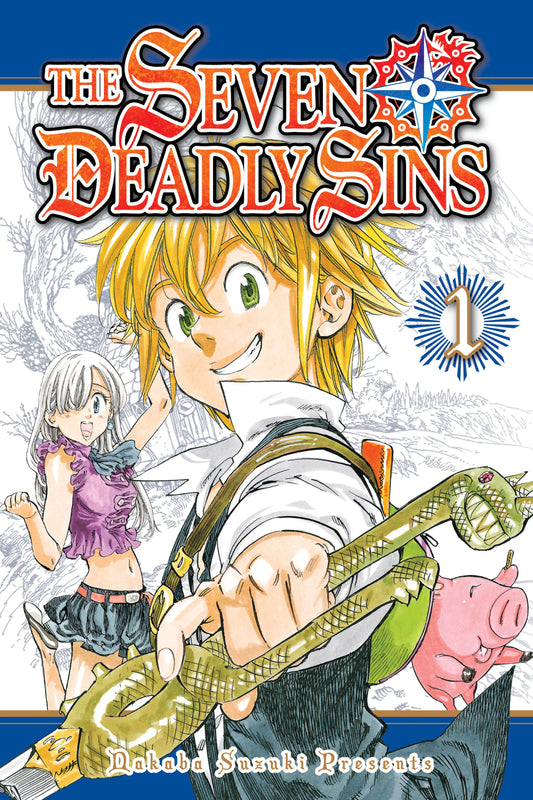 The Seven Deadly Sins Vol. 1 English Manga Paperback book cover