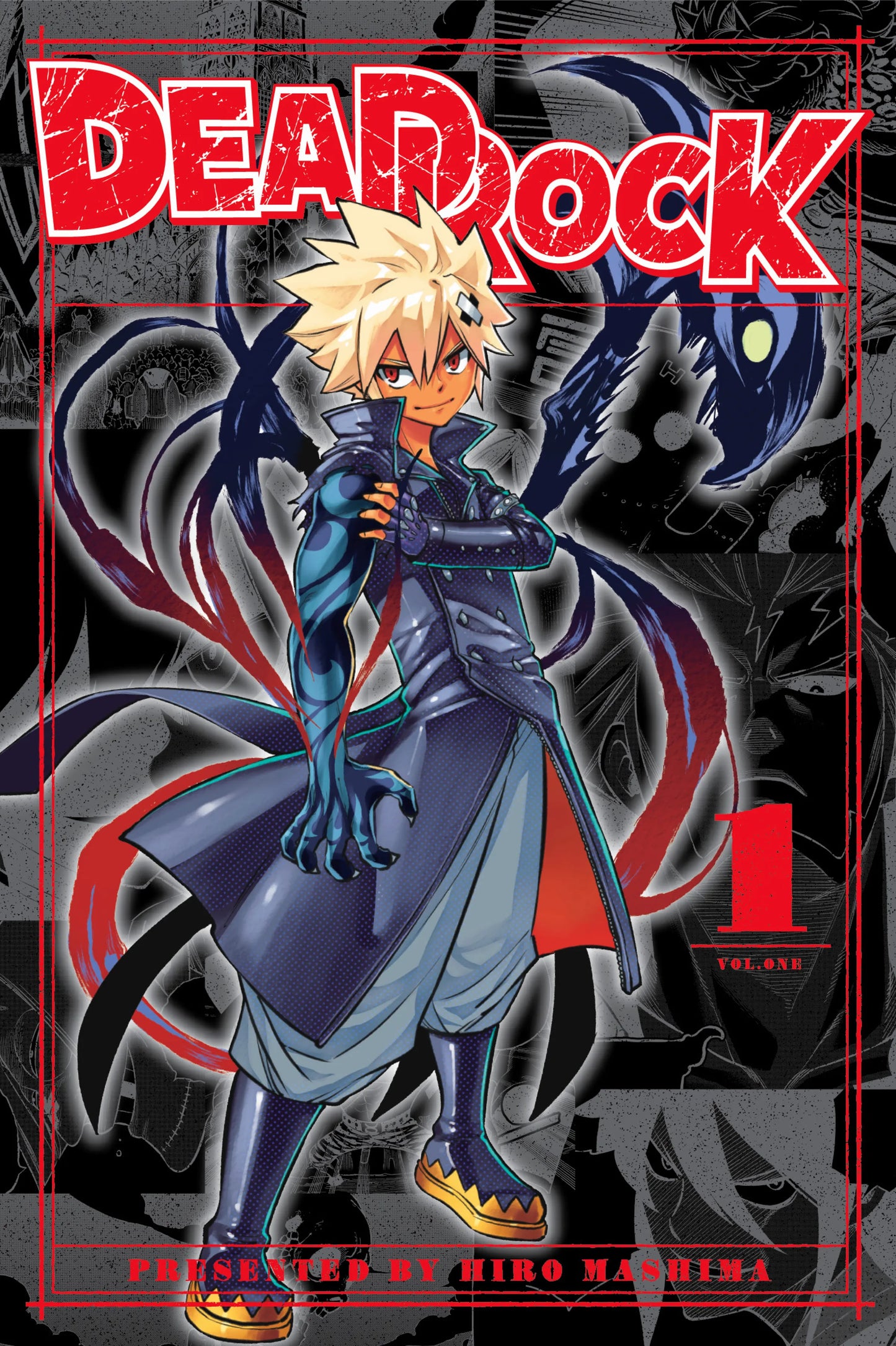 DEAD ROCK Vol. 1 English Manga Paperback book cover
