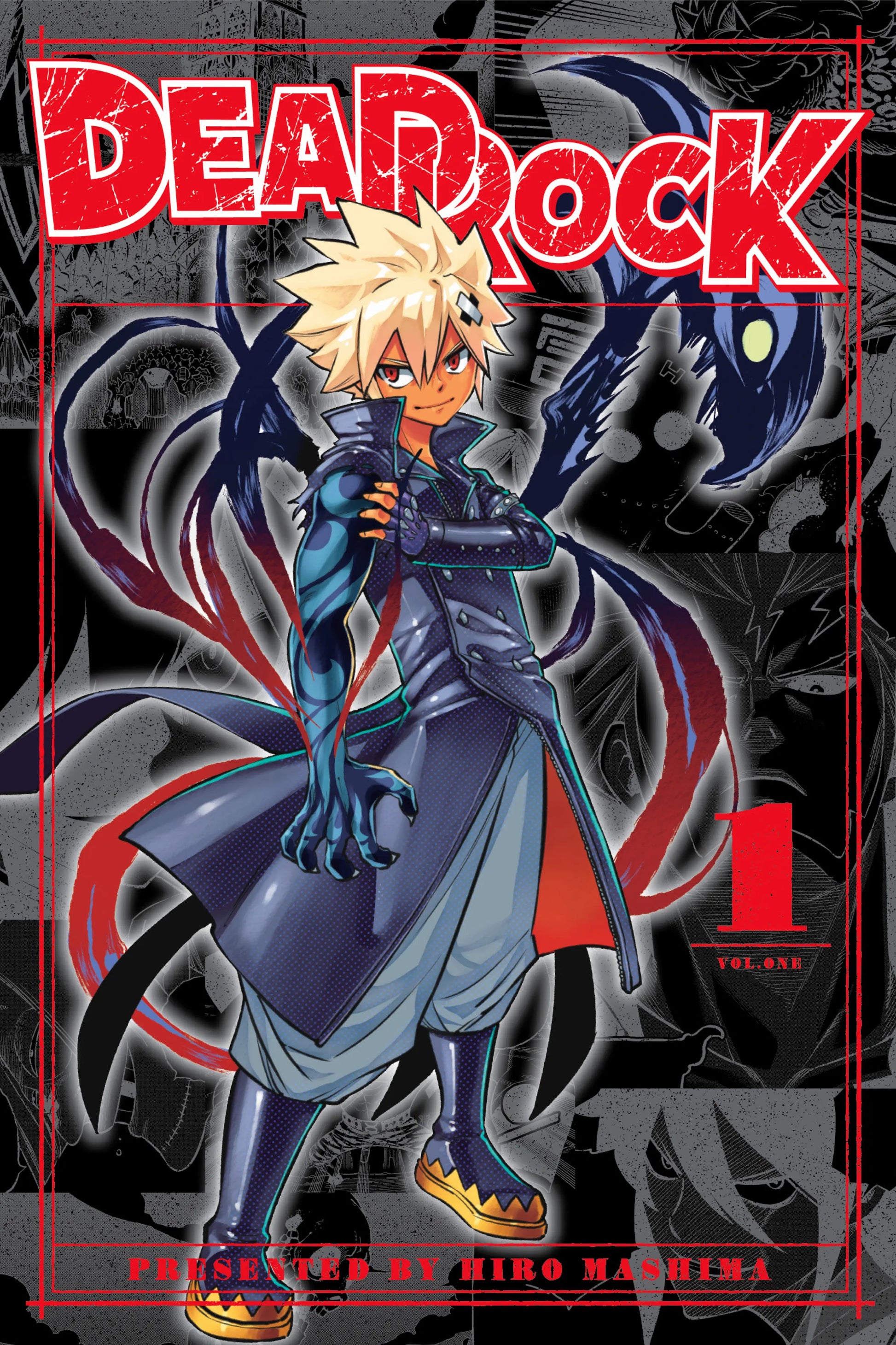 DEAD ROCK Vol. 1 English Manga Paperback book cover