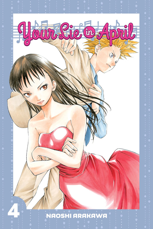 Your Lie in April Vol. 3 English Manga Paperback book cover
