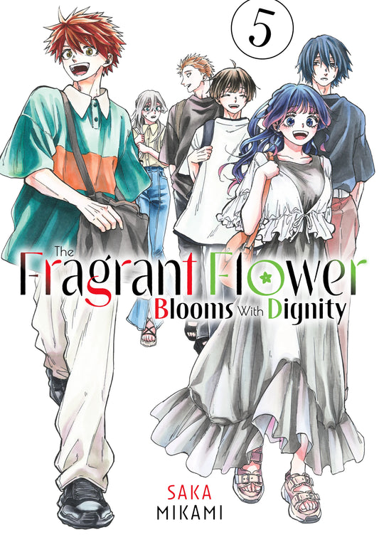 The Fragrant Flower Blooms With Dignity Vol. 4 English Manga Paperback book cover