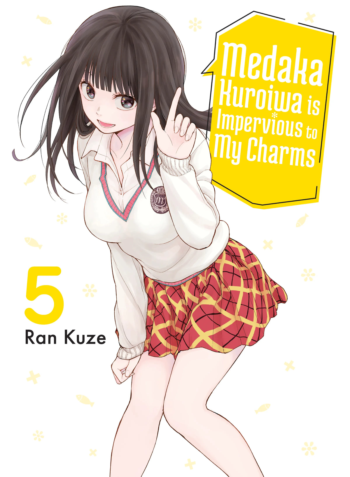 Medaka Kuroiwa is Impervious to My Charms Vol. 4 English Manga Paperback book cover