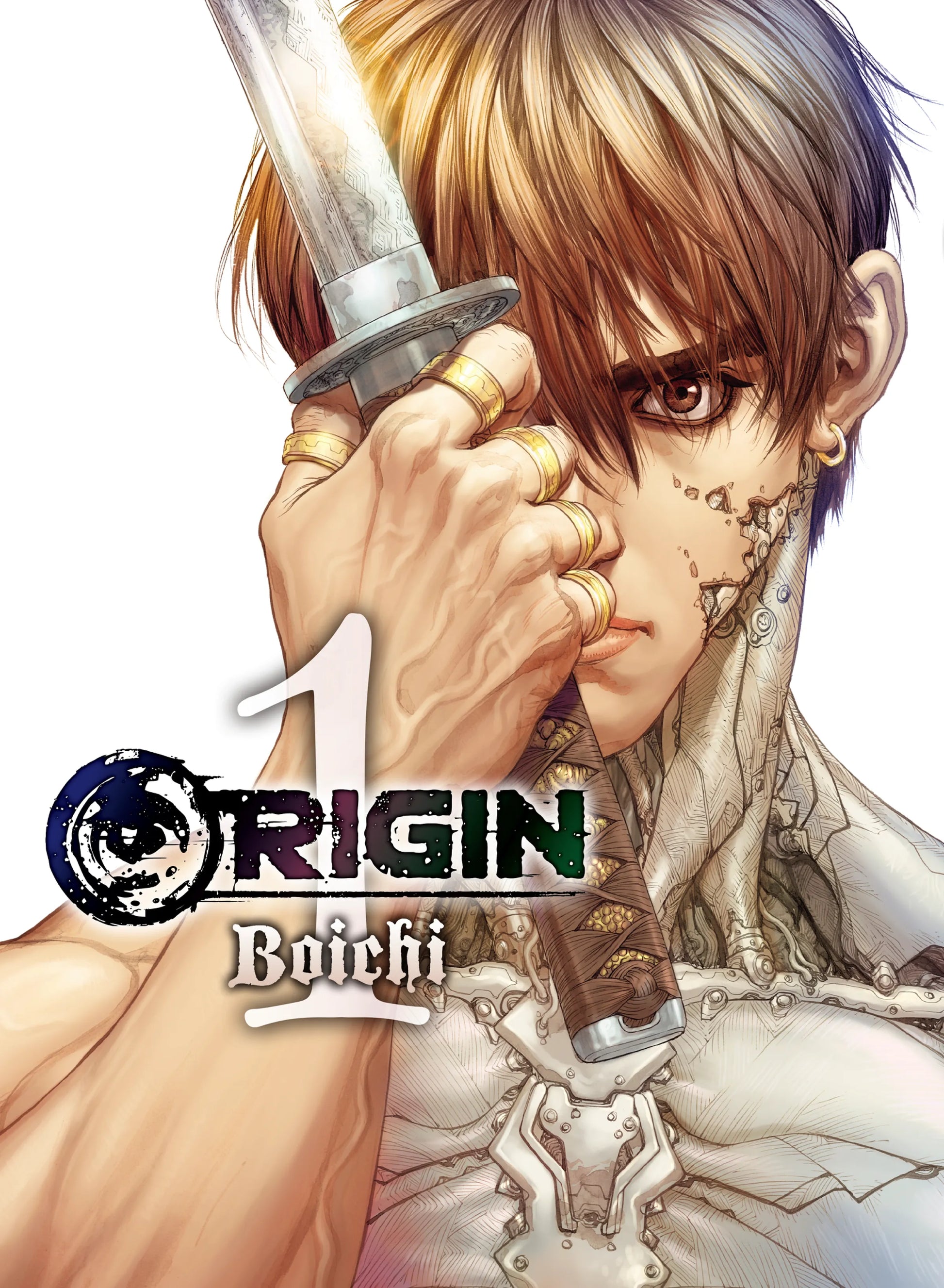 ORIGIN Vol. 1 English Manga Paperback book cover