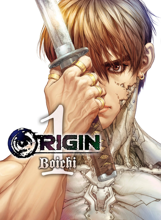 ORIGIN Vol. 1 English Manga Paperback book cover
