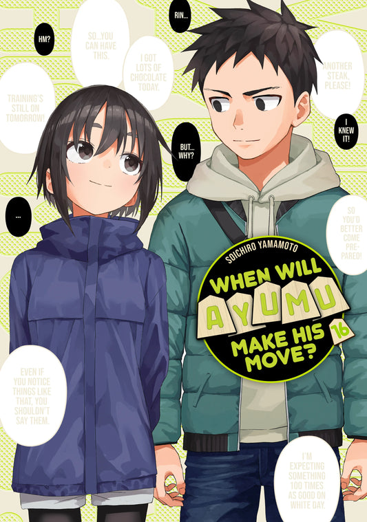 When Will Ayumu Make His Move? Vol. 15 English Manga Paperback book cover