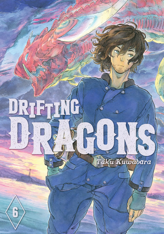 Drifting Dragons Vol. 5 English Manga Paperback book cover