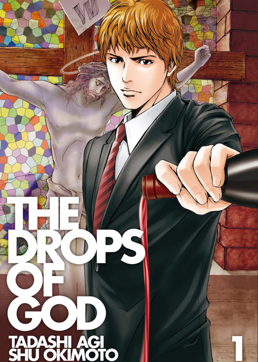 The Drops of God Vol. 1 English Manga Paperback book cover