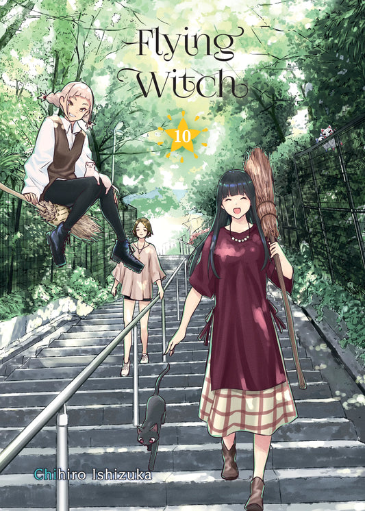 Flying Witch Vol. 9 English Manga Paperback book cover