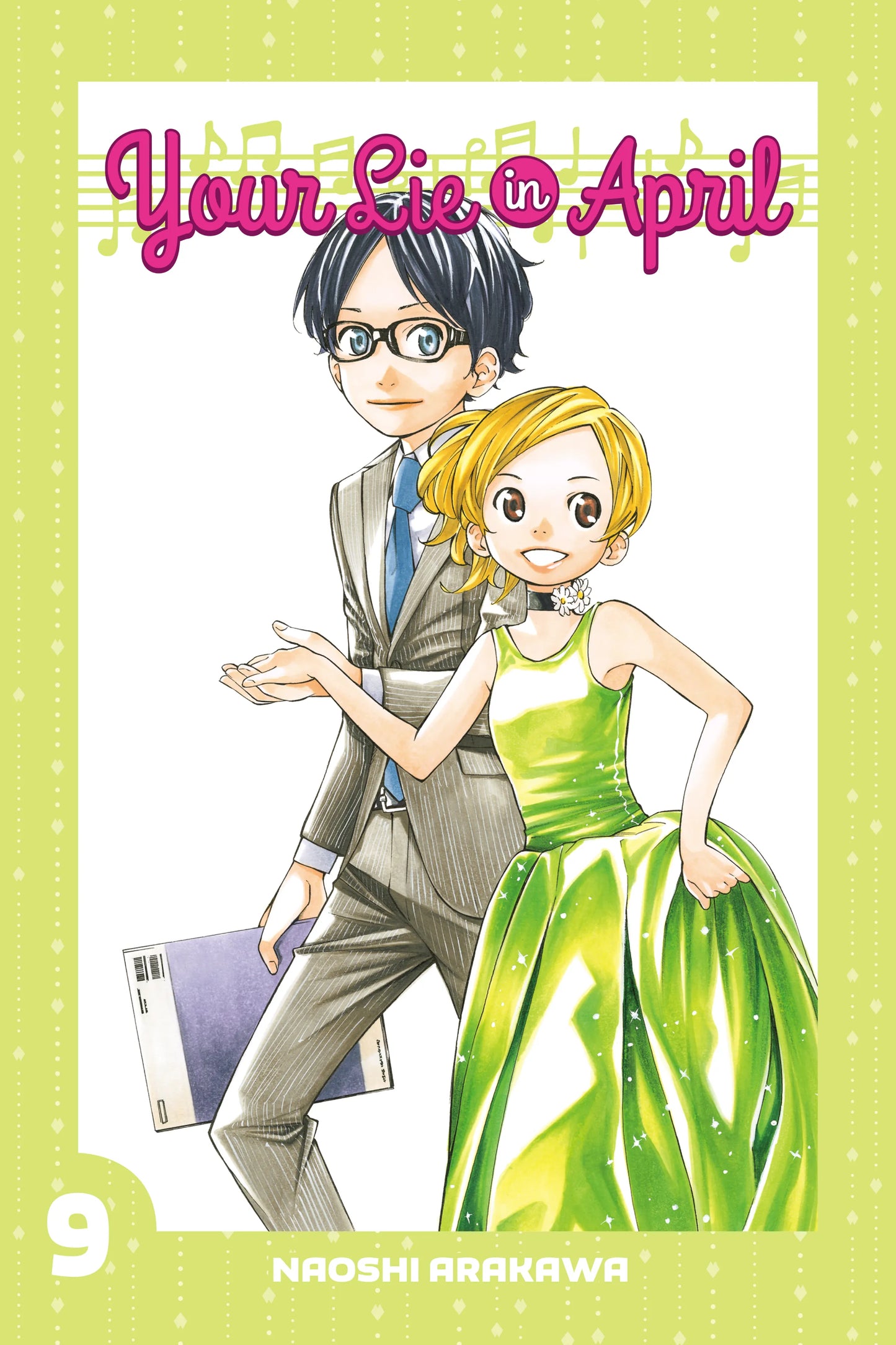 Your Lie in April Vol. 8 English Manga Paperback book cover
