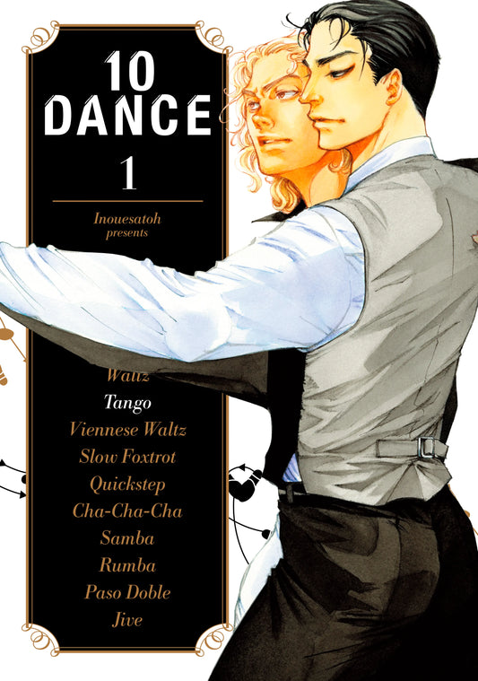 10 DANCE Vol. 1 English Manga Paperback book cover