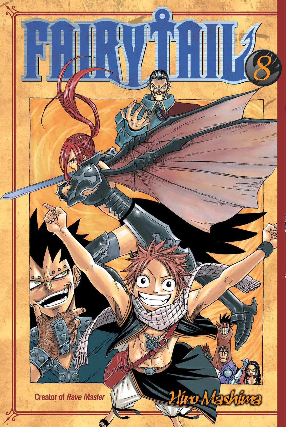 FAIRY TAIL Vol. 7 English Manga Paperback book cover