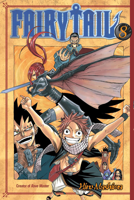 FAIRY TAIL Vol. 7 English Manga Paperback book cover