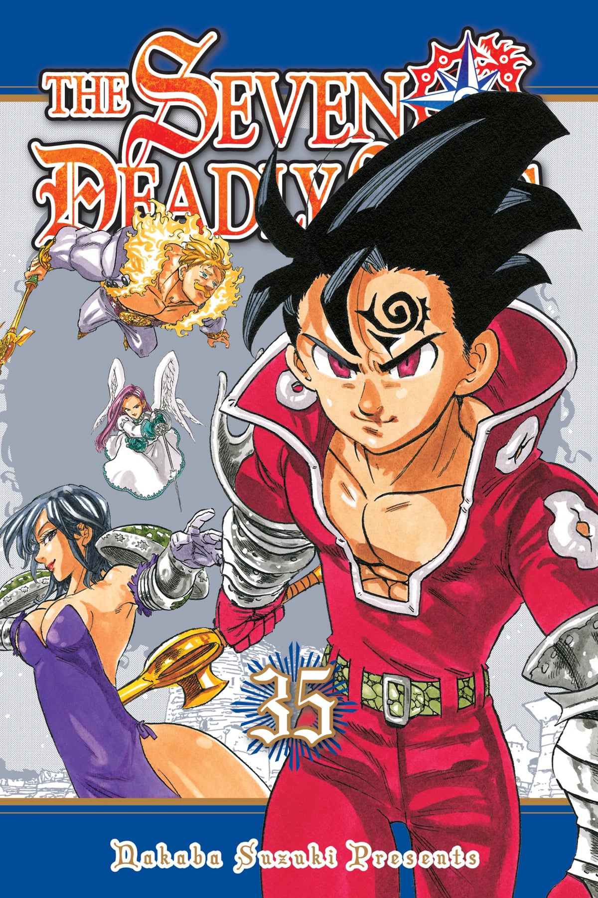 The Seven Deadly Sins Vol. 34 English Manga Paperback book cover