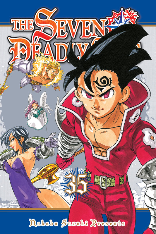 The Seven Deadly Sins Vol. 34 English Manga Paperback book cover