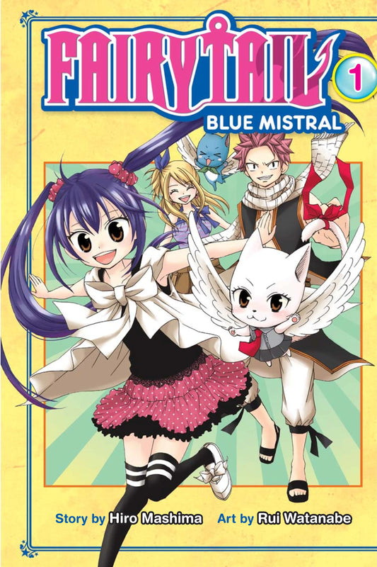 FAIRY TAIL Blue Mistral Vol. 1 English Manga Paperback book cover