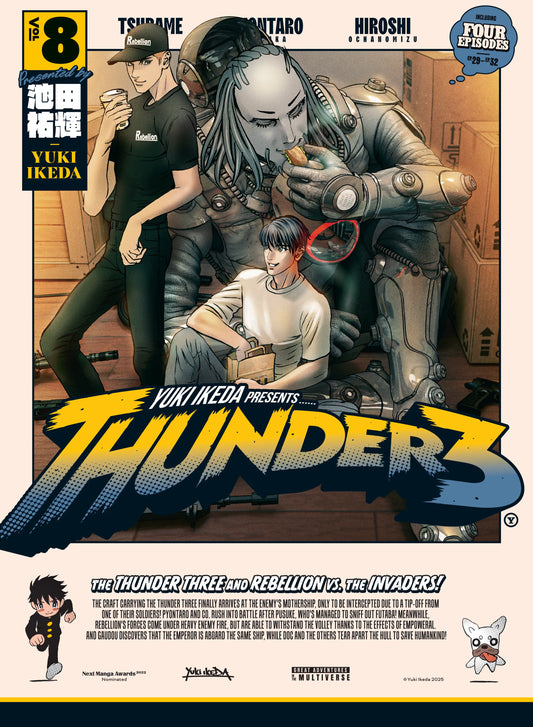 Thunder 3 Vol. 7 English Manga Paperback book cover