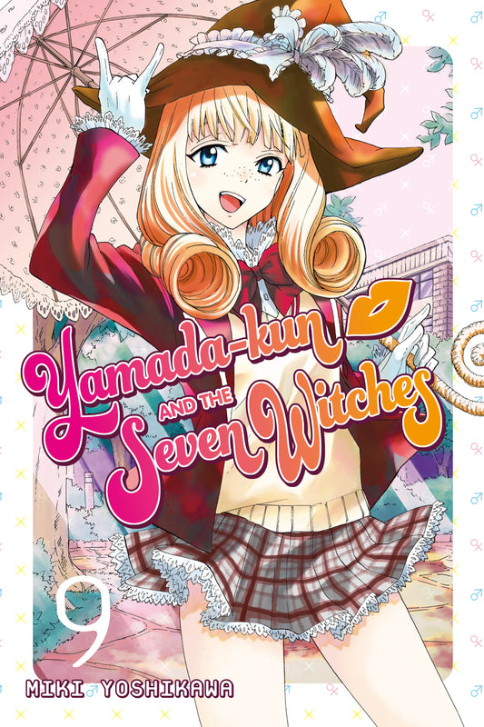 Yamada-kun and the Seven Witches Vol. 8 English Manga Paperback book cover