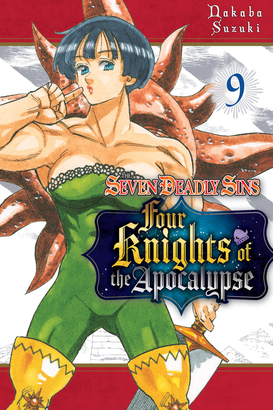 The Seven Deadly Sins: Four Knights of the Apocalypse Vol. 8 English Manga Paperback book cover