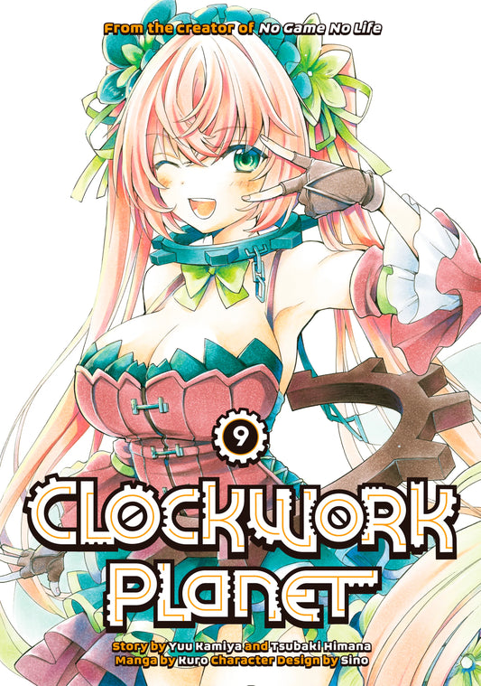 Clockwork Planet Vol. 8 English Manga Paperback book cover