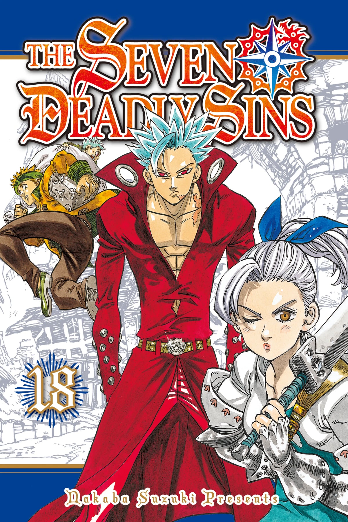 The Seven Deadly Sins Vol. 17 English Manga Paperback book cover