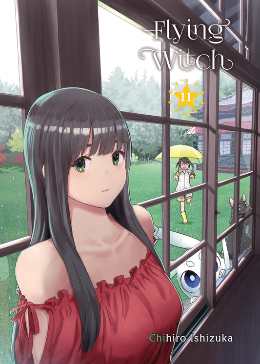 Flying Witch Vol. 10 English Manga Paperback book cover