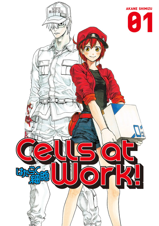 Cells at Work! Vol. 1 English Manga Paperback book cover
