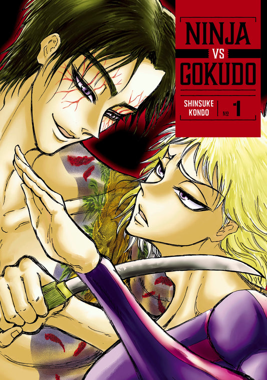 Ninja Vs. Gokudo Vol. 1 English Manga Paperback book cover