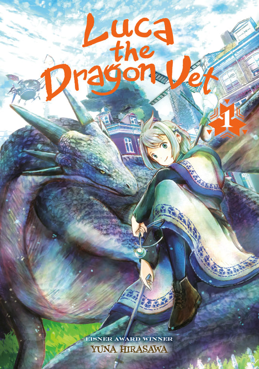 Luca the Dragon Vet Vol. 1 English Manga Paperback book cover