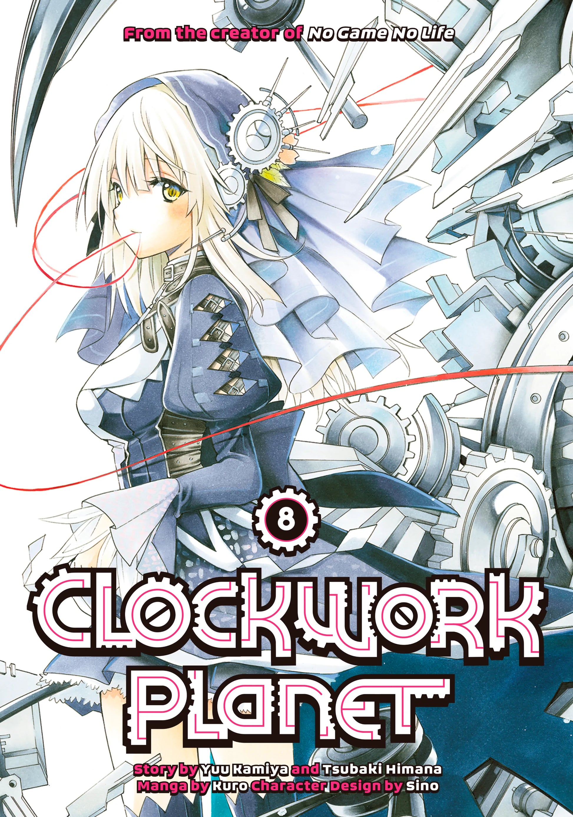 Clockwork Planet Vol. 7 English Manga Paperback book cover